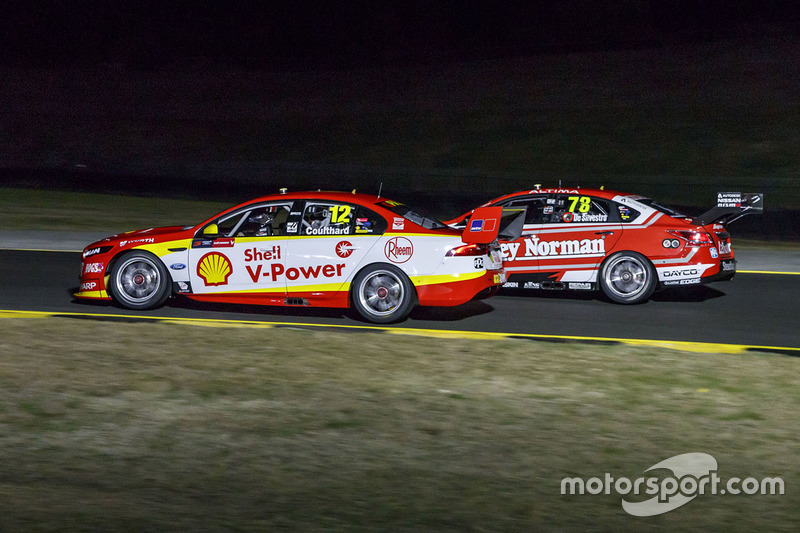 Fabian Coulthard, Team Penske Ford, Simona de Silvestro, Nissan Motorsports