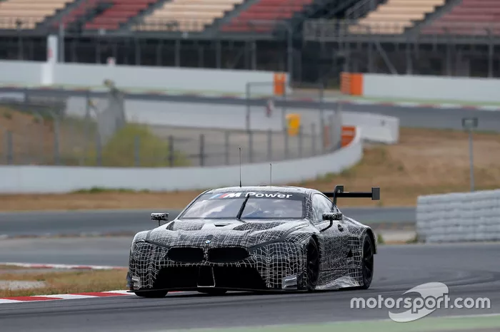 BMW M8 GTE in actie