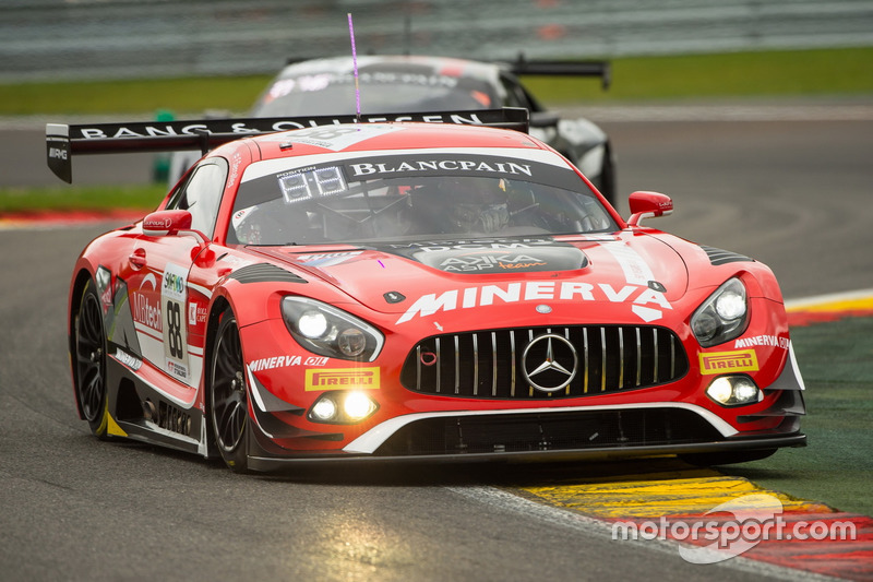 #88 Mercedes-AMG Team Akka ASP Mercedes-AMG GT3: Felix Serralles, Daniel Juncadella, Tristan Vautier