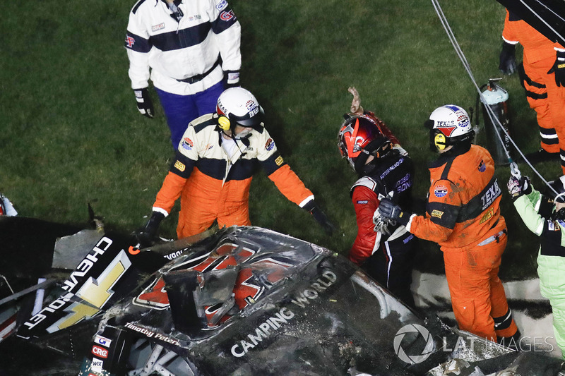 Unfall von Timothy Peters, MDM Motorsports Chevrolet