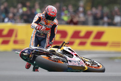Marc Marquez, Repsol Honda Team crash