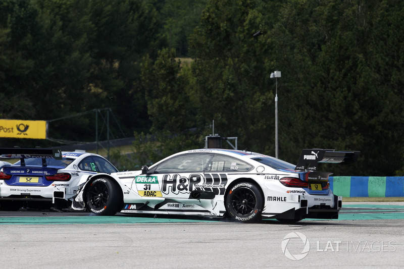 Розворот Тома Бломквіста, BMW Team RBM, BMW M4 DTM
