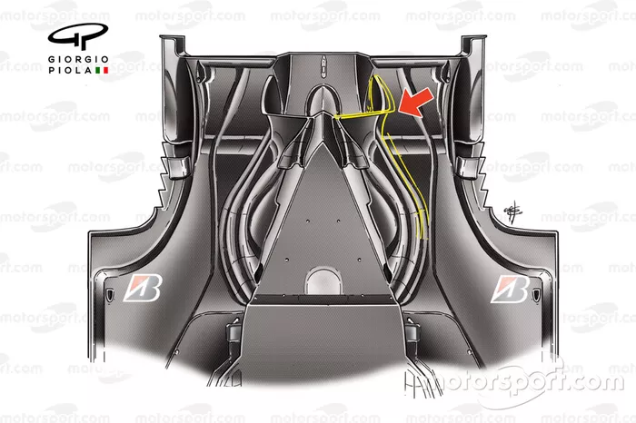 Ferrari F60 (660) 2009 diffuser underside view