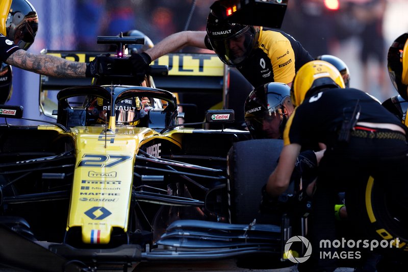 Ніко Хюлькенберг, Renault F1 Team R.S. 19 pit stop