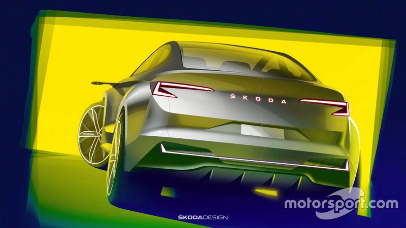 Тізер Skoda Vision iV