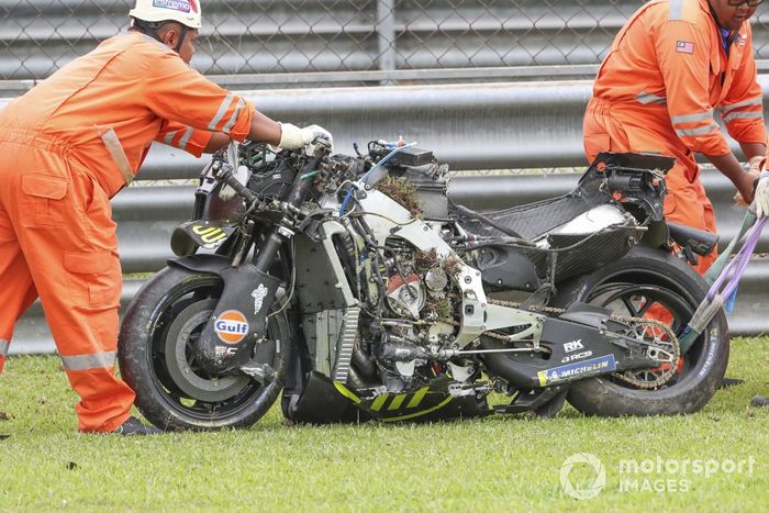 Raúl Fernández, Trackhouse Racing Crash