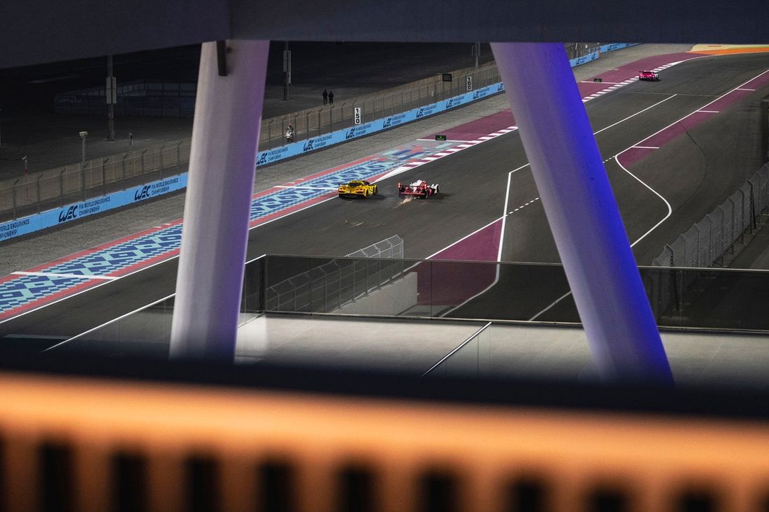 #6 Porsche Penske Motorsport Porsche 963: Kévin Estre, Laurens Vanthoor, Matt Campbell, #81 TF Sport Corvette Z06 LMGT3.R: Tom Van Rompuy, Rui Andrade, Charlie Eastwood