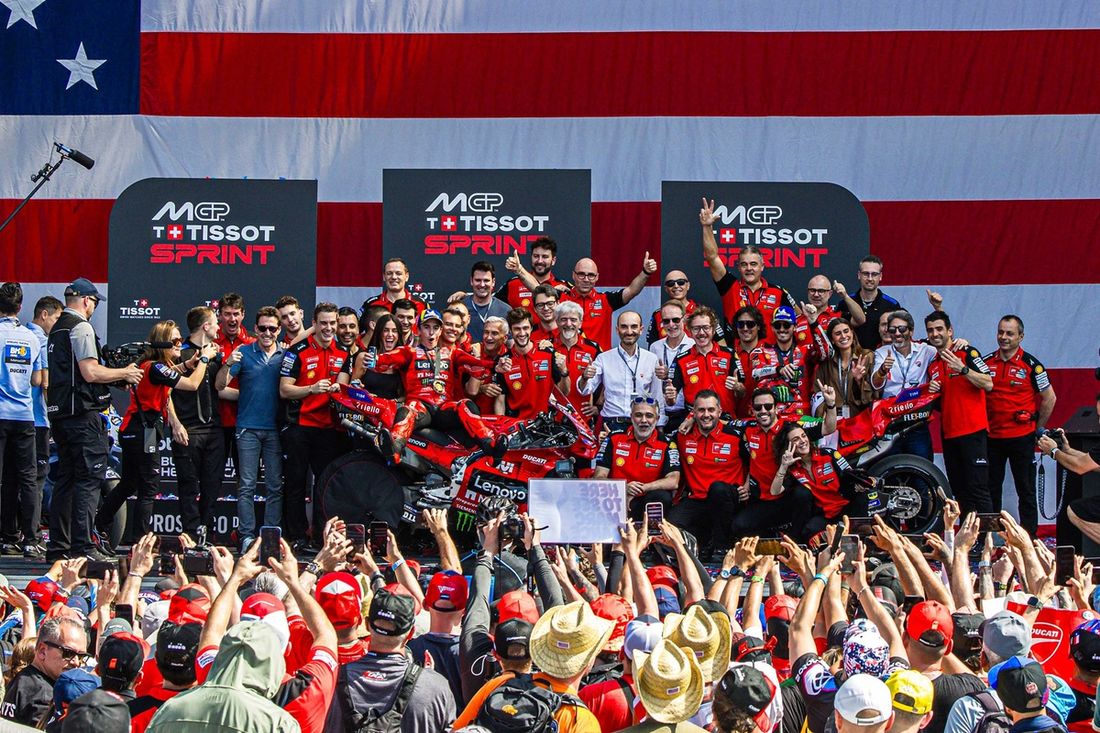 Marc Márquez, Equipo Ducati, Francesco Bagnaia, Equipo Ducati