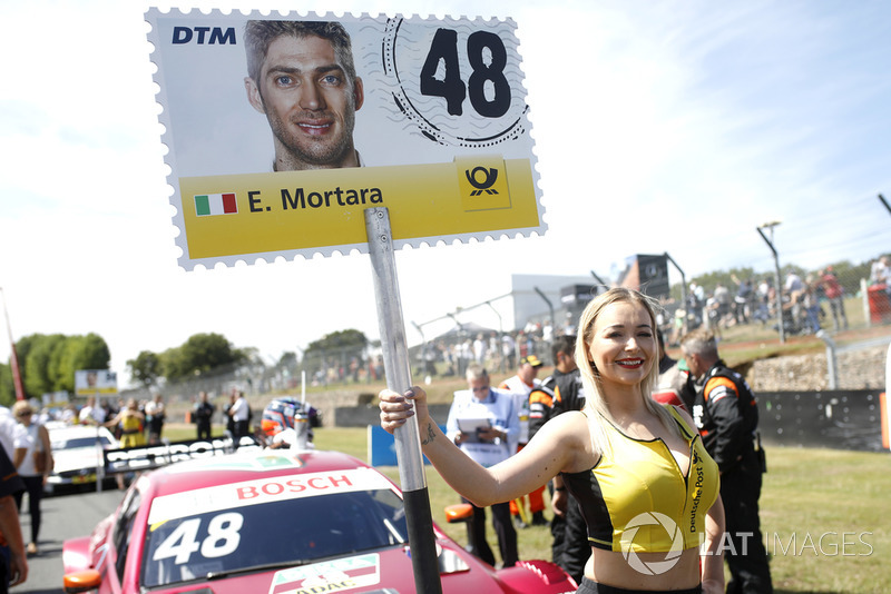 La grid girl di Edoardo Mortara, Mercedes-AMG Team HWA