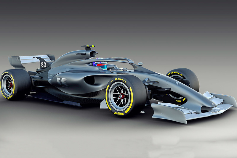 Illustration du concept F1 2021