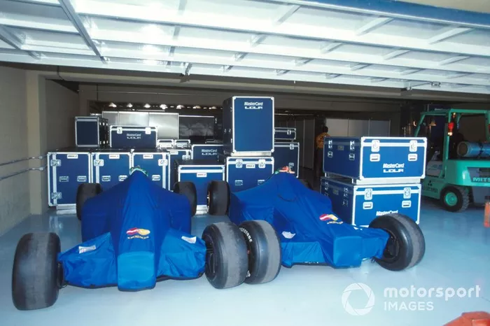 The Lola Mastercard Team withdrew their cars from the race