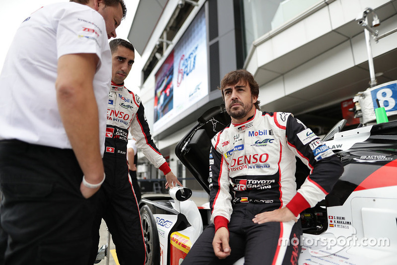 #8 Toyota Gazoo Racing Toyota TS050: Sébastien Buemi, Fernando Alonso