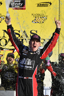 John Hunter Nemechek, Chip Ganassi Racing, Chevrolet Camaro Chevrolet Fire Alarm Services, Inc. wins