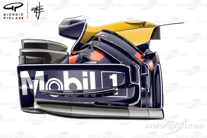 Red Bull Racing RB14 en el GP de Rusia