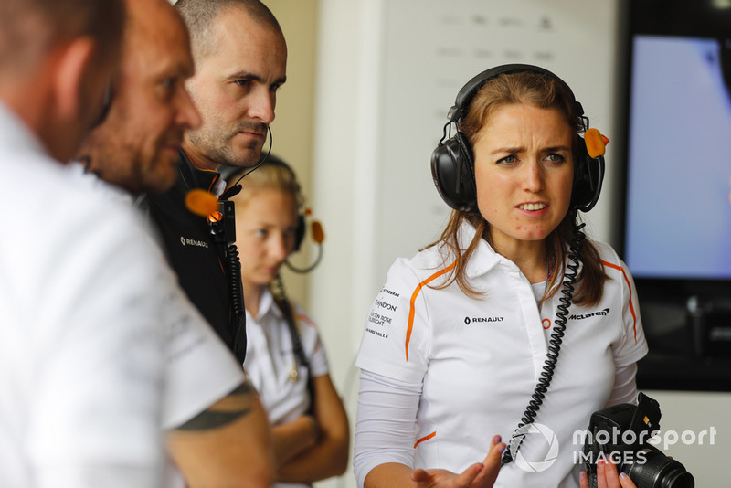 Matilda McAleenan, Teknisi Material, McLaren