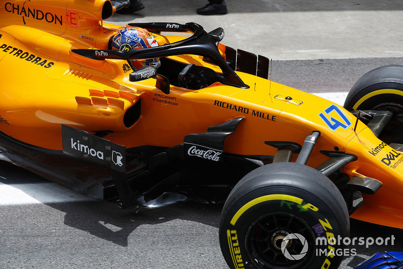 22 місце — Ландо Норріс, McLaren. Умовний бал — 0,52
