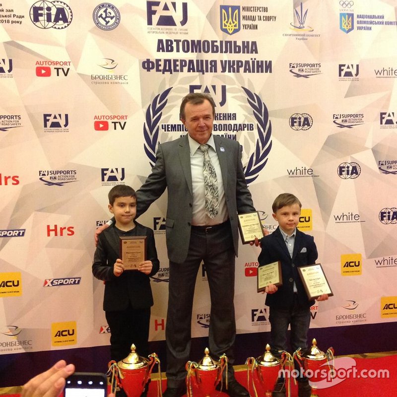Нагородження учасників Чемпіонату України з картингу