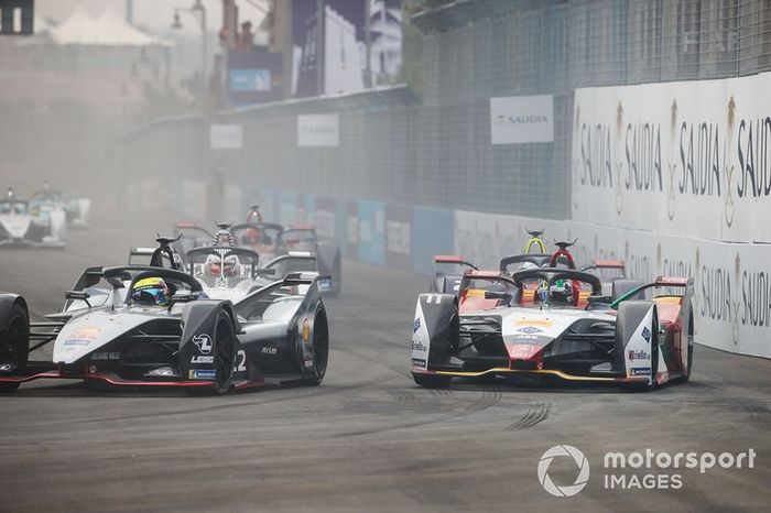 Oliver Rowland, Nissan e.Dams, Nissan IMO1 Lucas Di Grassi, Audi Sport ABT Schaeffler, Audi e-tron FE05 
