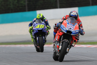Andrea Dovizioso, Ducati Team, Valentino Rossi, Yamaha Factory Racing