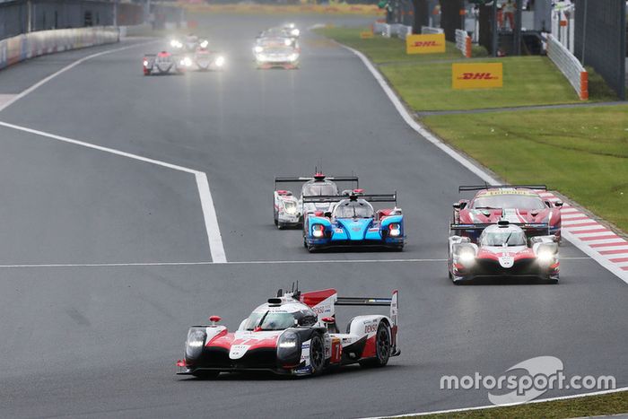 #7 Toyota Gazoo Racing Toyota TS050: Mike Conway, Kamui Kobayashi, Jose Maria Lopez