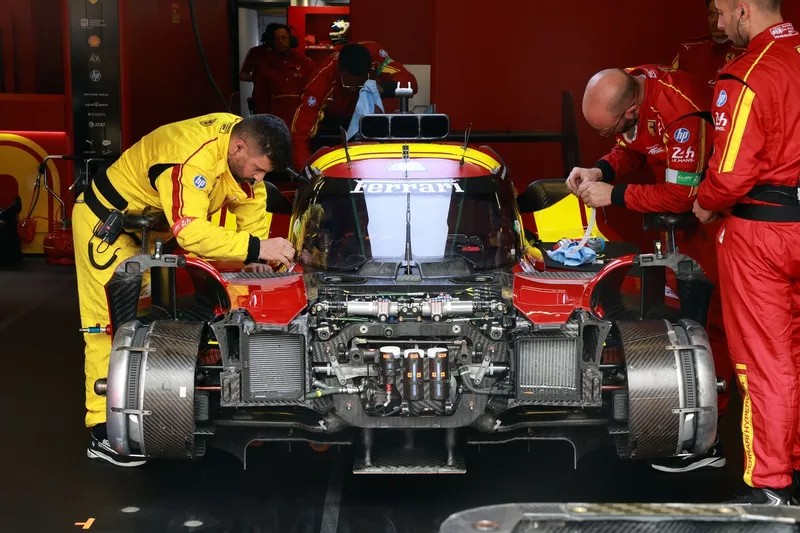 #Ferrari 499P AF Corse n°83 : Robert Kubica, Yifei Ye, Philip Hanson