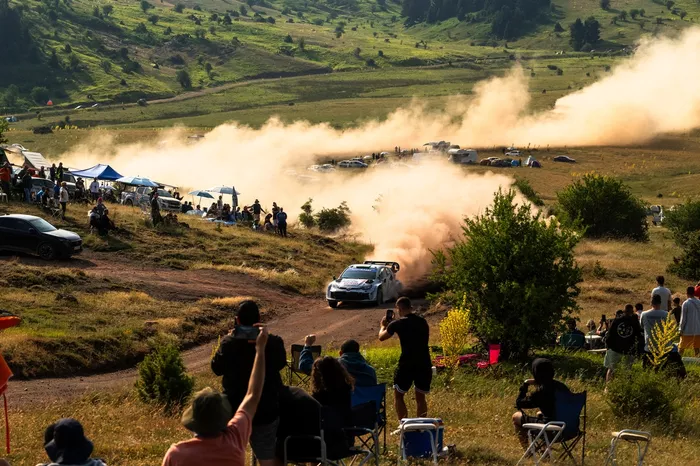 Elfyn Evans, Scott Martin, Toyota Gazoo Racing WRT Toyota GR Yaris Rally1