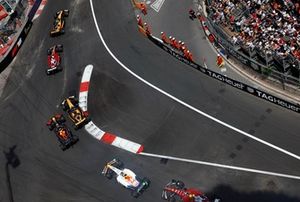 Charles Leclerc, Ferrari, Lando Norris, McLaren, Oscar Piastri, McLaren, Max Verstappen, Red Bull Racing, Isack Hadjar, Racing Bulls Team