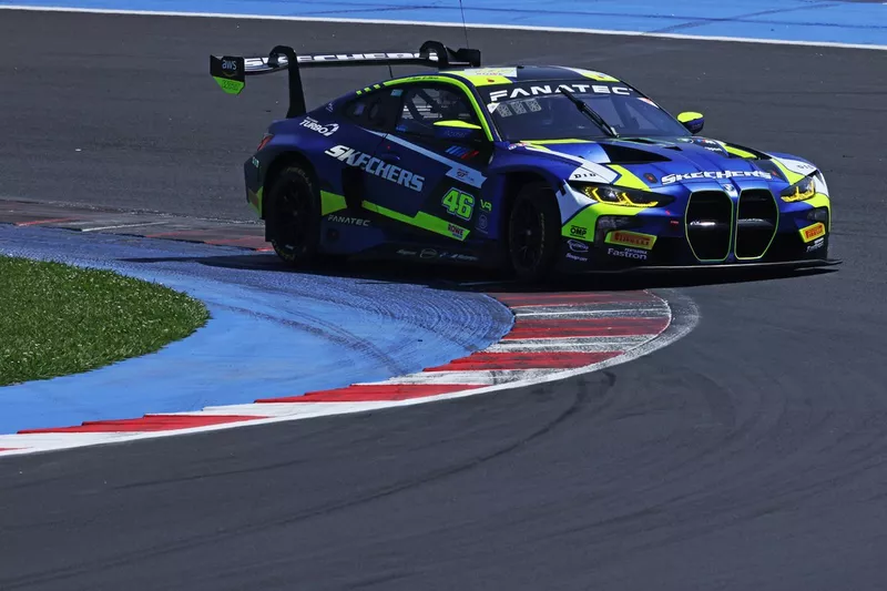 #46 Team WRT, BMW M4 GT3: Valentino Rossi, Maxime Martin