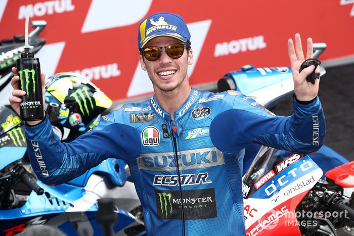 Podio: tercer lugar Joan Mir, Team Suzuki MotoGP