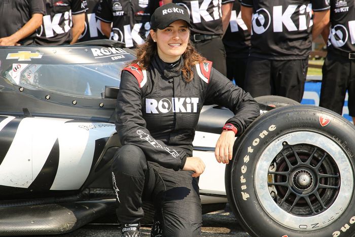 Tatiana Calderón, A.J. Foyt Enterprises