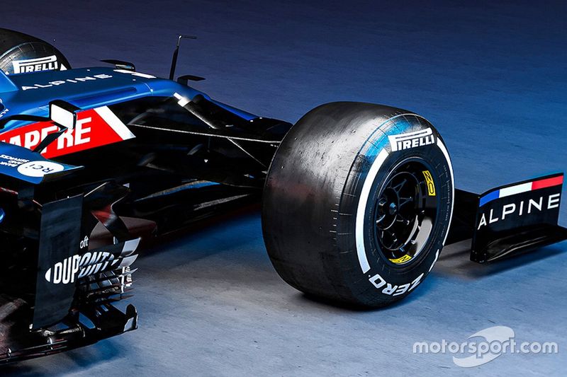 Detalle del Alpine A521 