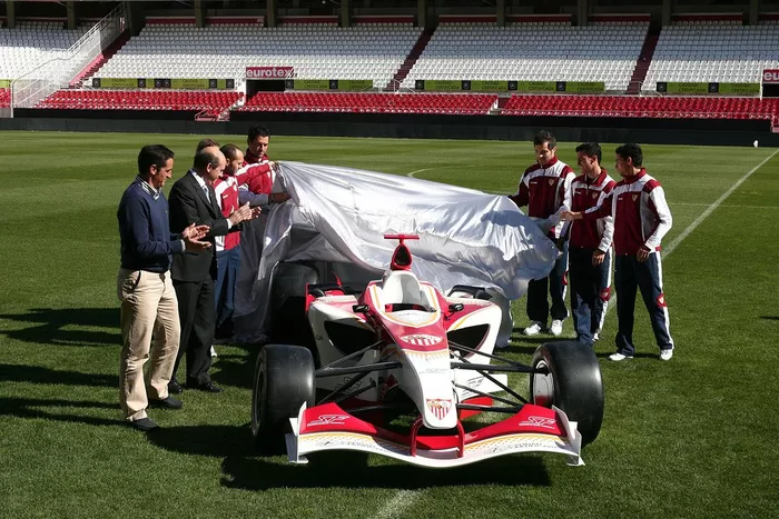 El coche del Anderlecht, Superleague Formula