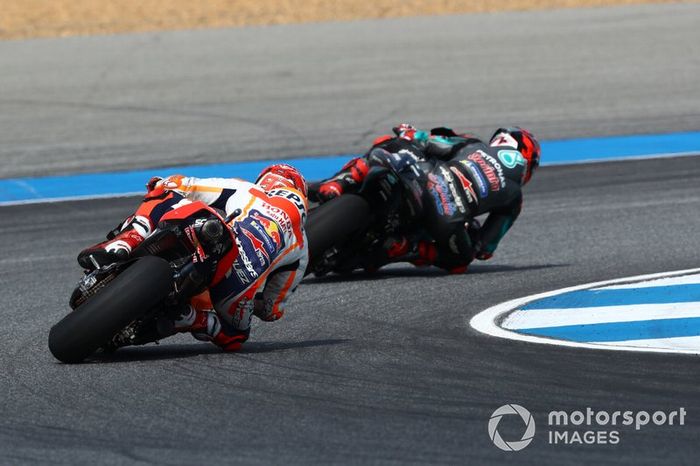 Fabio Quartararo, Petronas Yamaha SRT, Marc Marquez, Repsol Honda Team
