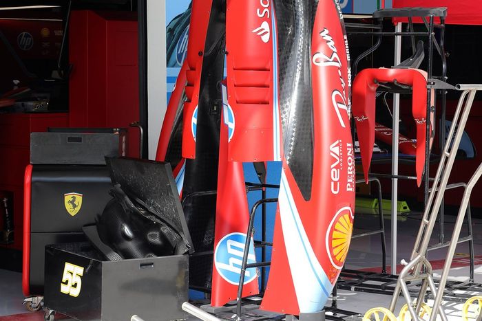 Detalle carrocería Ferrari SF-24