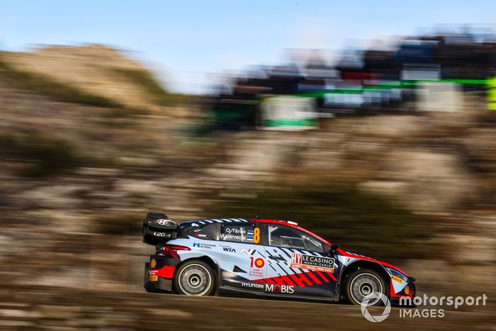 Ott Tänak, Martin Järveoja, Hyundai World Rally Team Hyundai i20 N Rally1