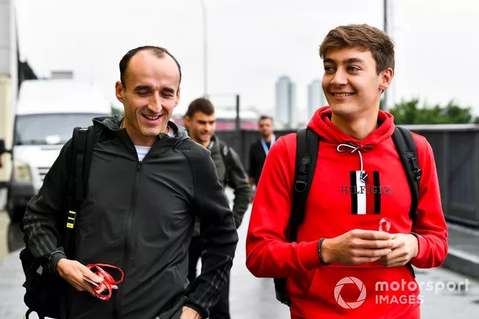 ¿Podrá Kubica ganarle una clasificación a Russell?