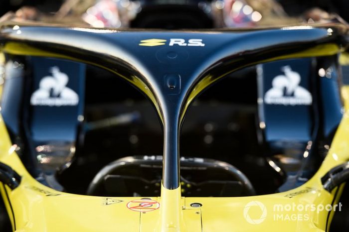 Detalle del halo Renault R.S.19