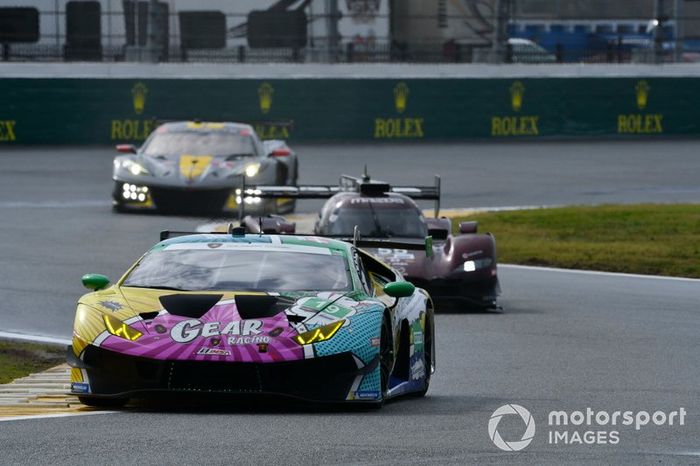 #19 GEAR Racing powered by GRT Grasser Lamborghini Huracan GT3, GTD: Christina Nielsen, Katherine Legge, Tatjana Calderon, Rahel Frey