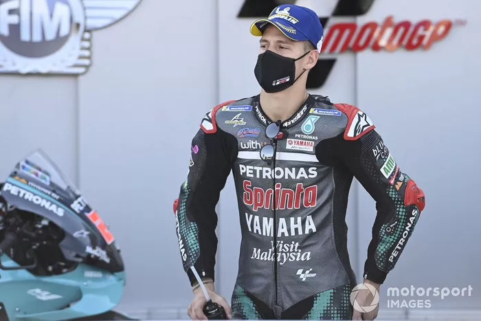 Ganador de la pole Fabio Quartararo, Petronas Yamaha SRT