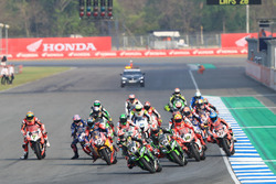 Jonathan Rea, Kawasaki Racing mène au départ