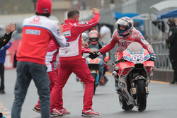 Le vainqueur Andrea Dovizioso, Ducati Team