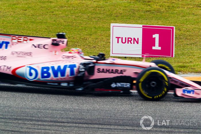 Sergio Pérez, Sahara Force India F1 VJM10