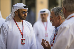 HH General Sheikh Mohammed bin Zayed bin Sultan Al Nahyan, Crown Prince of Abu Dhabi and Chase Carey