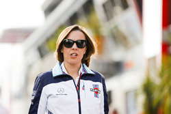 Claire Williams, Vice Team Principal, Williams Martini Racing