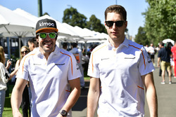 Fernando Alonso, McLaren ve Stoffel Vandoorne, McLaren