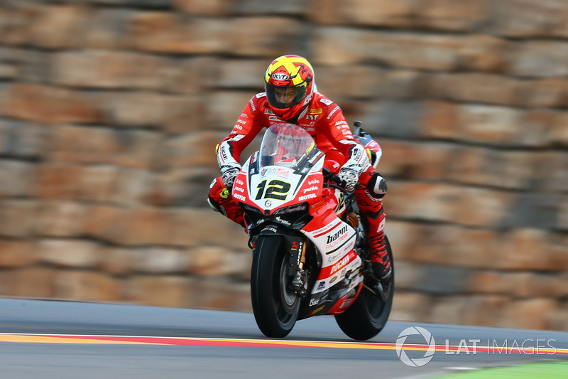 Xavi Fores, troisième, Barni Racing Team