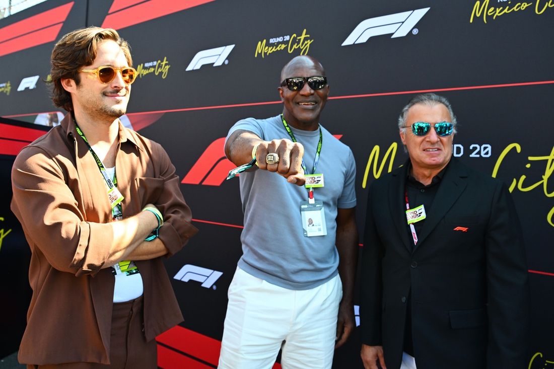 Evander Holyfield i Jean Alesi