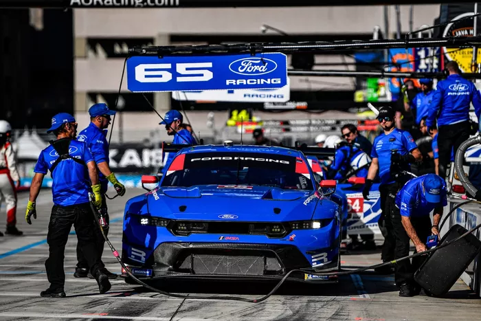 #65 Ford Racing Ford Mustang GT3: Christopher Mies, Frederic Vervisch