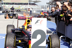 Макс Ферстаппен, Red Bull Racing, и Даниэль Риккардо, Red Bull Racing