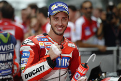 Polesitter Andrea Dovizioso, Ducati Team